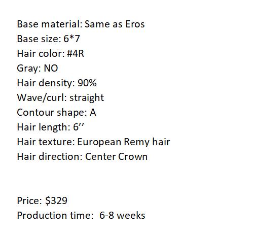 Custom Made Hair System