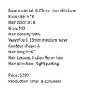 Custom Made Hair System