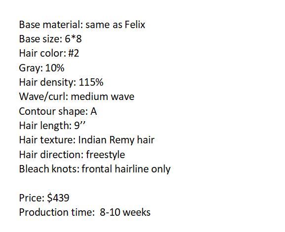 Custom Made Hair System
