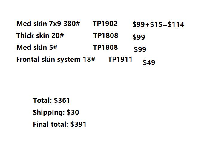 Wholesale Hair System for Salon
