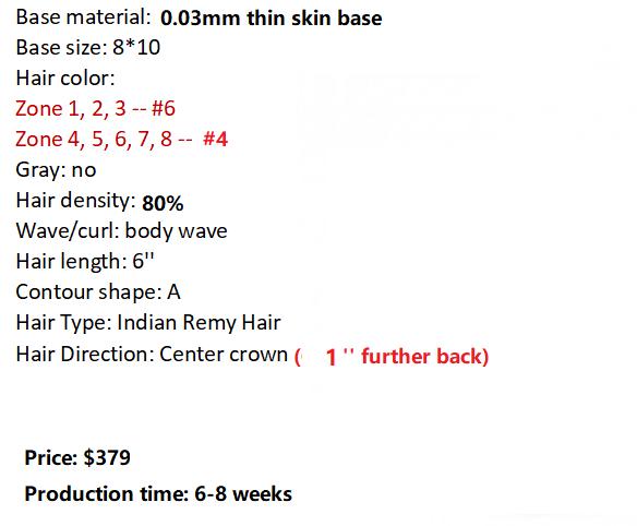 Custom Made Hair System