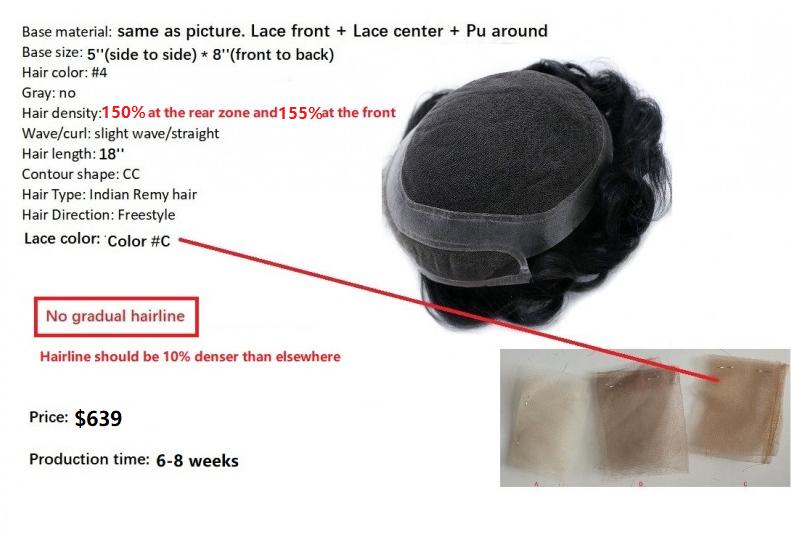Custom Made Hair System