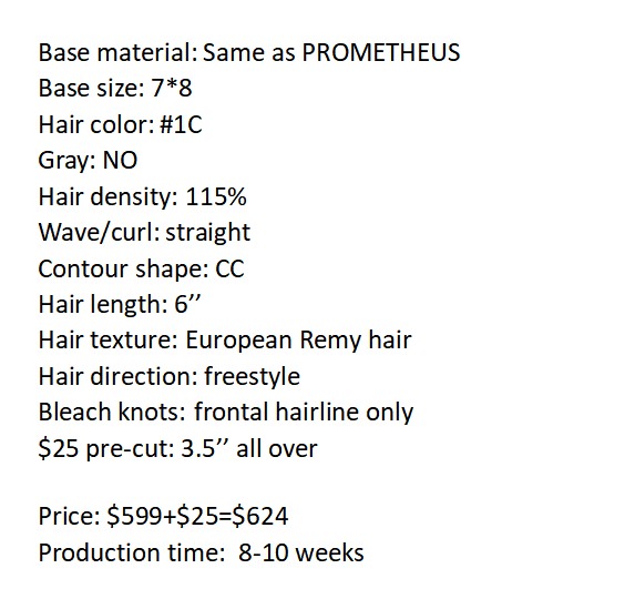 Custom Made Hair System