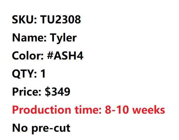 Tyler ash4  without pre-cut