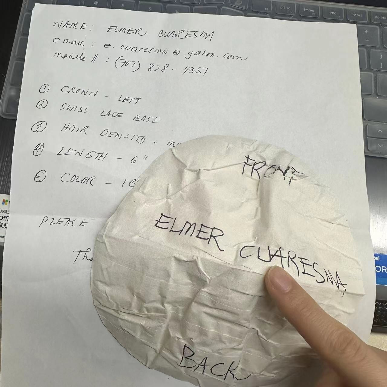 Custom Made Hair System