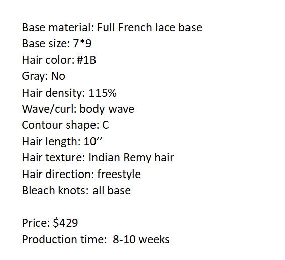 Custom Made Hair System