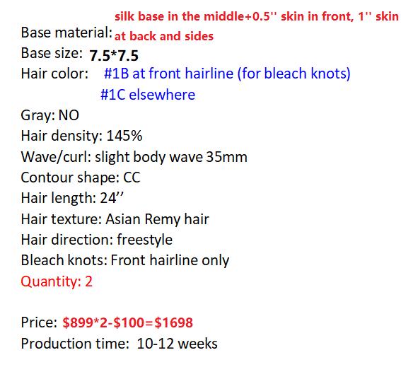 Custom Made Hair System