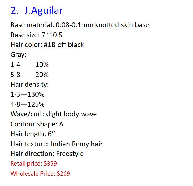 Custom Made Hair System(wholesale)