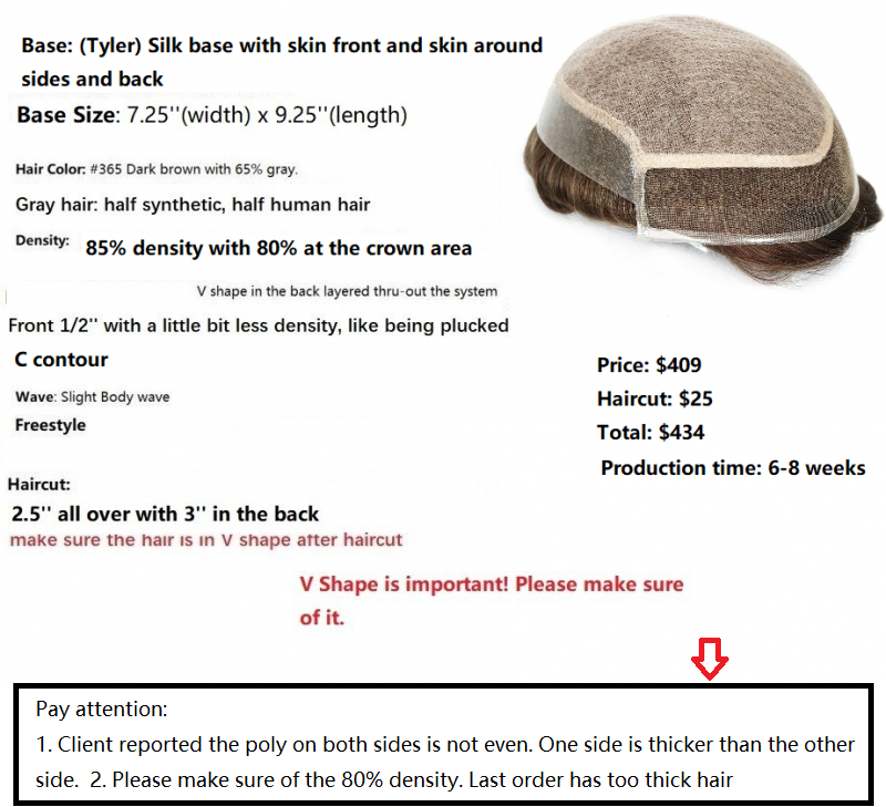 Custom Made Hair System