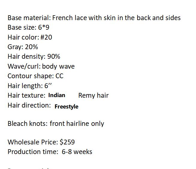 Wholesale Hair Systems for Salon