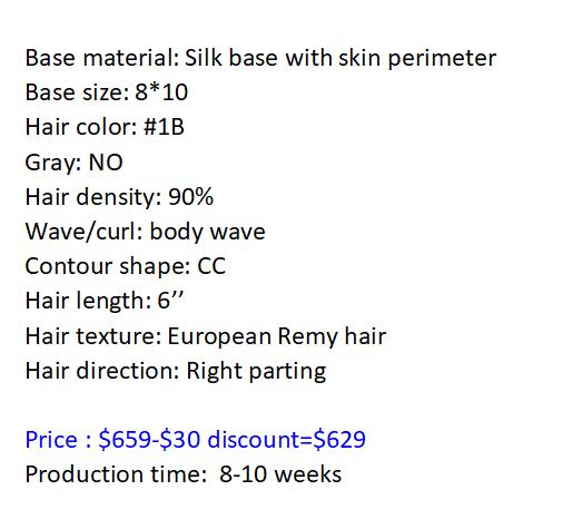Custom Made Hair System