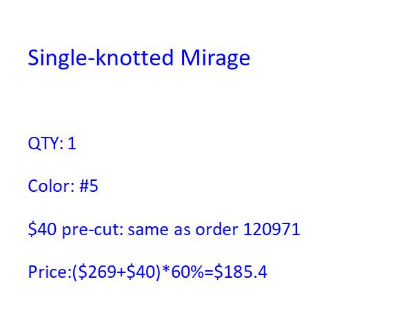 Knotted Mirage 5