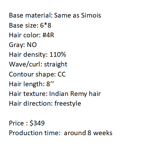 Custom Made Hair System