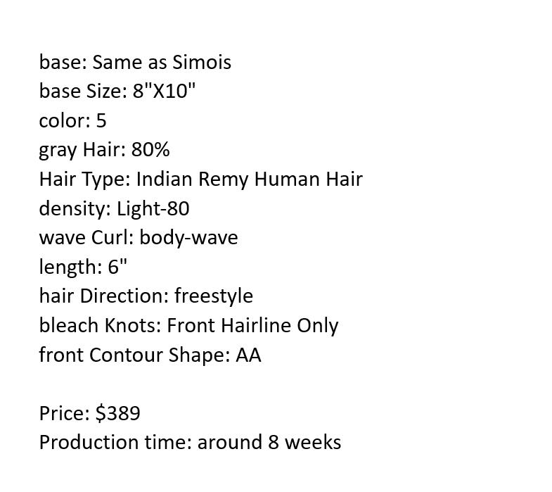 Custom Made Hair System