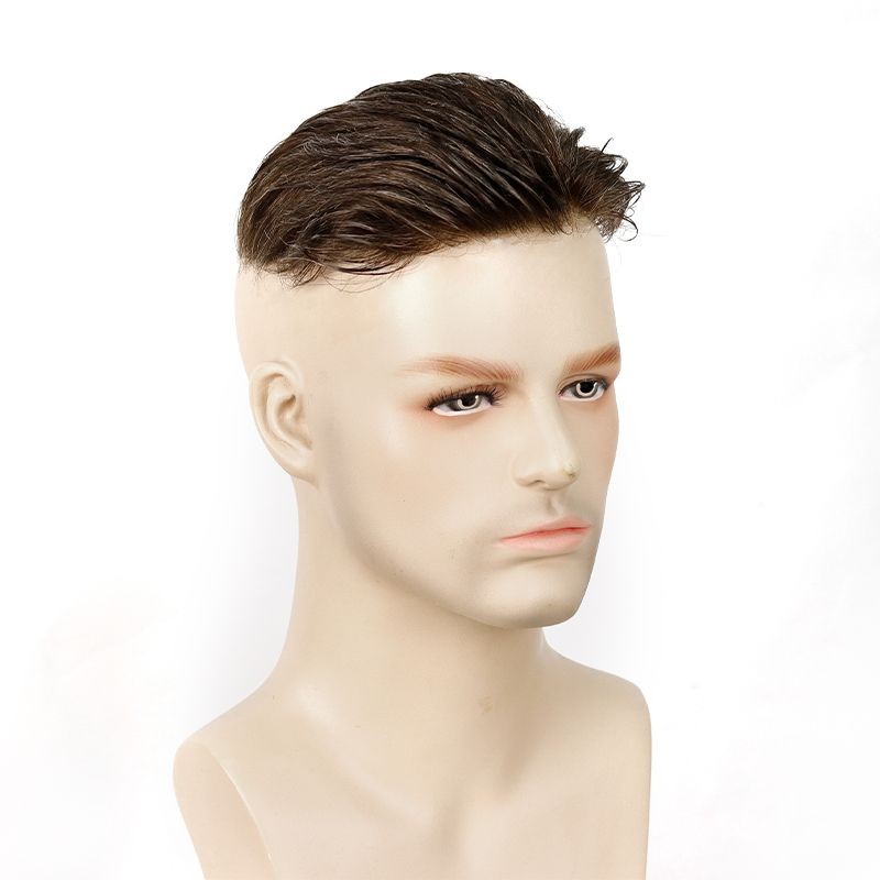 Undercut Hairstyle with LaVivid Louis 0.04-0.06mm C-through Bio Skin Hair System