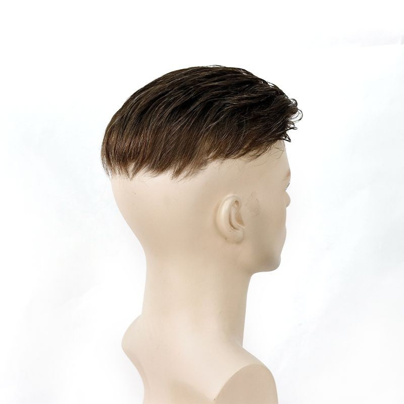 Undercut Hairstyle with LaVivid Louis 0.04-0.06mm C-through Bio Skin Hair System