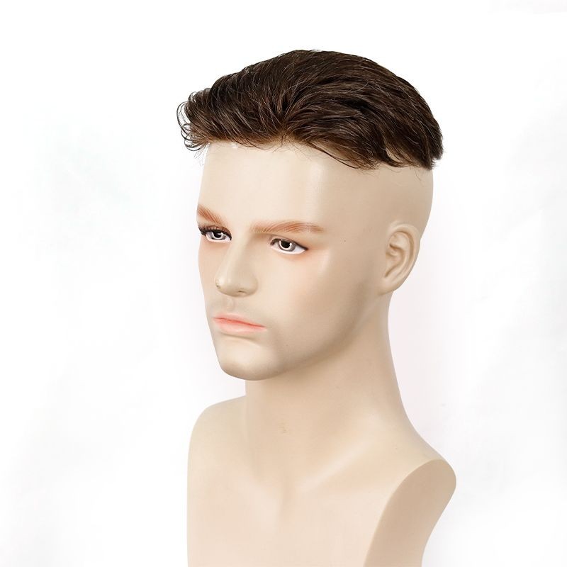 Undercut Hairstyle with LaVivid Louis 0.04-0.06mm C-through Bio Skin Hair System