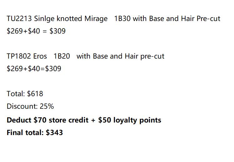 Hair Systems for Teddy Marks