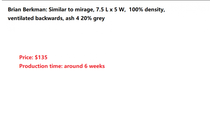 Custom Made Hair System - Stacey, Brian, Ray, Kathleen