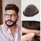 Thor Men's Lace Toupee |Full French Lace Base |Suitable for Humid Climate