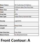 Custom Made Hair System