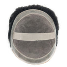 Noah 14'' Men's Long Hair Toupee in 1B Off Black | Men's Long Haircut Style