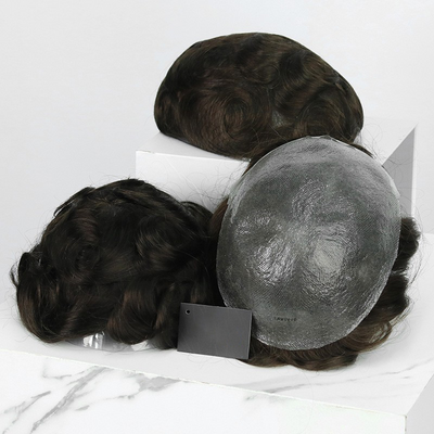 3-Piece Bundle of Upgrade Eros Men’s Hair System with C-through Bio Skin | 0.02-0.03mm