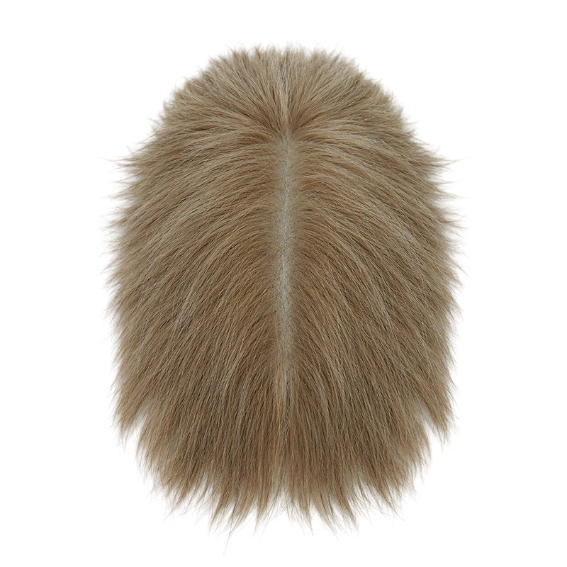 Clearance Upgrade Eros 0.02–0.03mm C through Bio Skin #20R Pre Cut 5.25" × 8.5" Base & Pre Cut Hairstyle