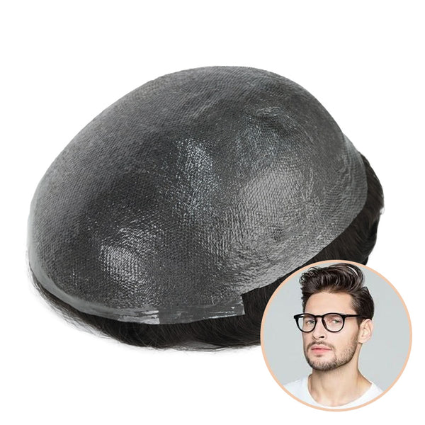 Upgrade Eros | Men’s Hair System with C-through Bio Skin | 0.02-0.03mm