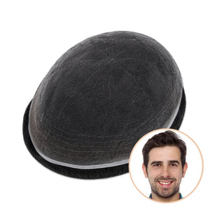 Helios | Hair System for Bald Men | Full Swiss Lace Base | Best for Active Lifestyle