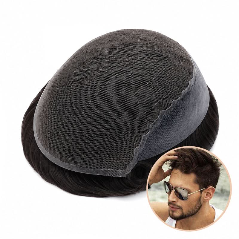 Ares | French Lace with Skin Perimeter | Natural Appearance & Easy Secure Fit