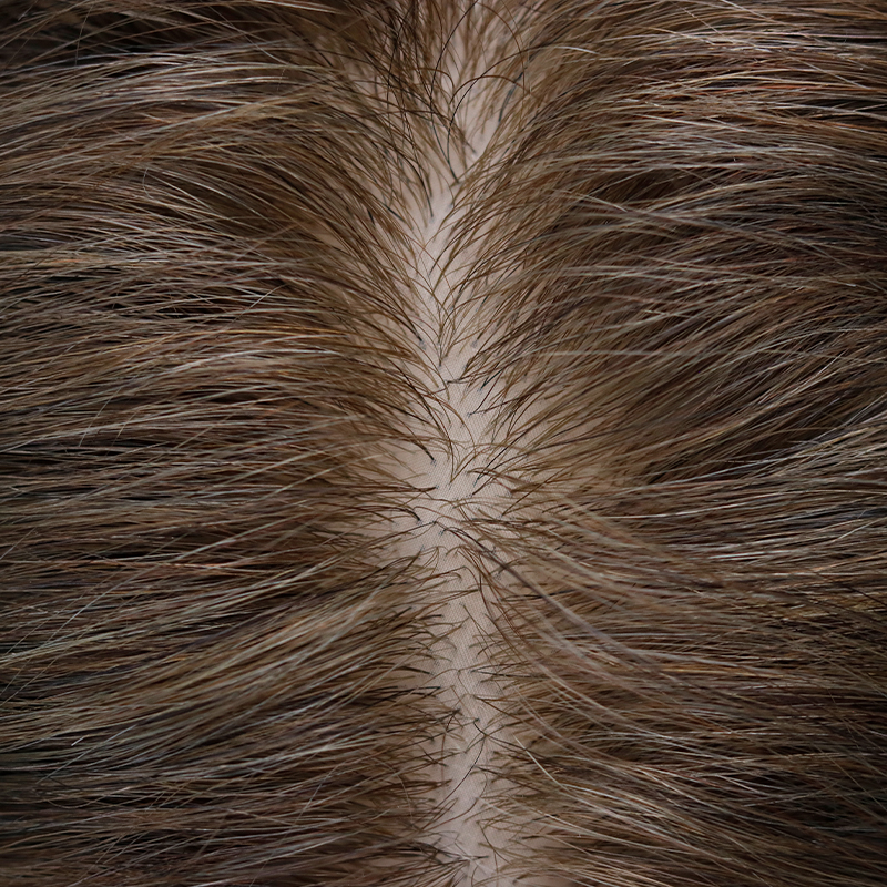 simulated real human scalp