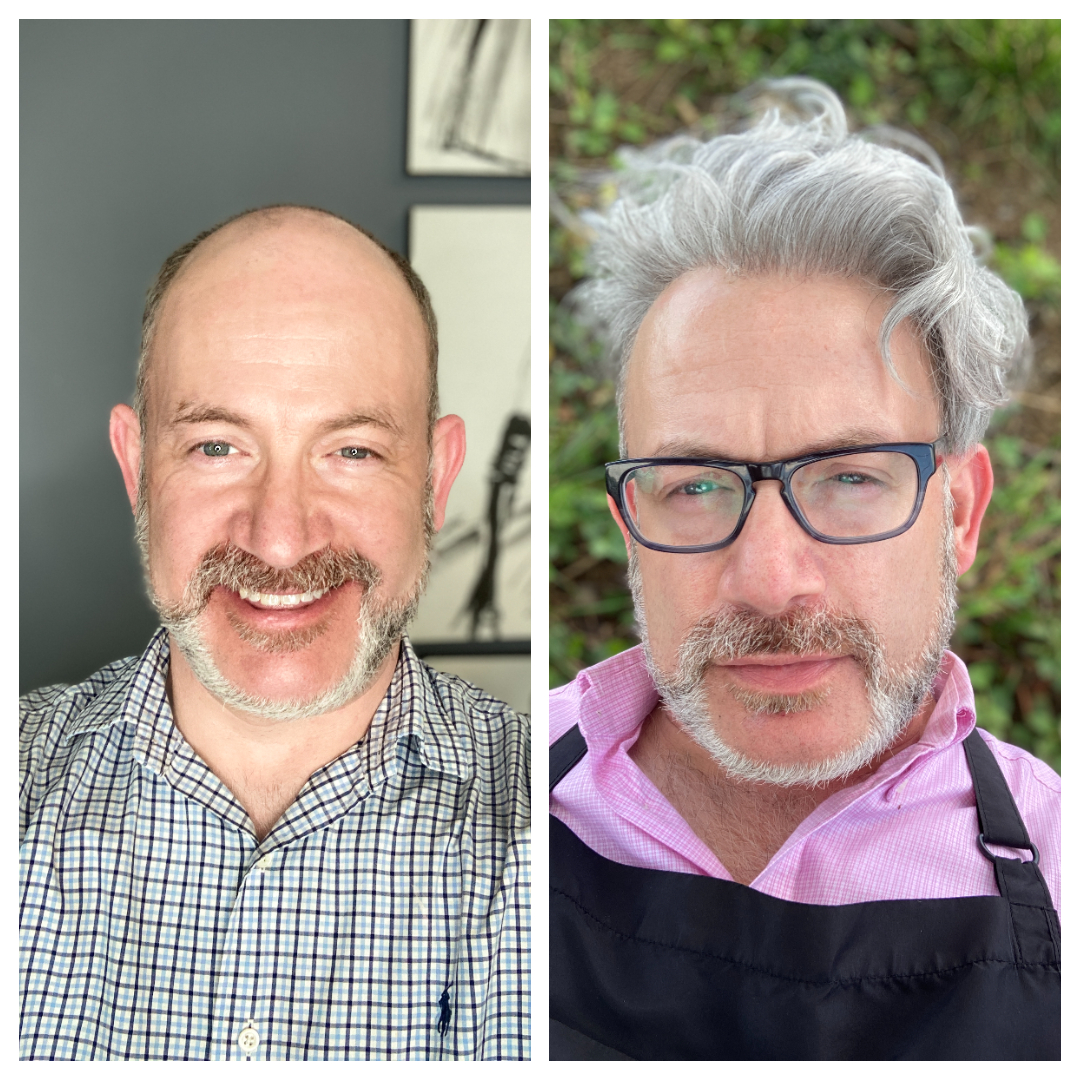 Grey hair system