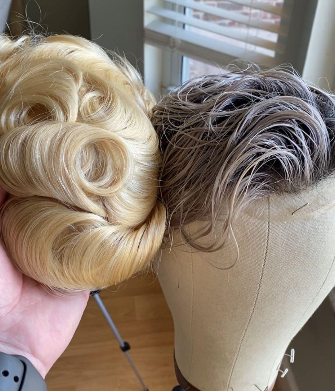 color a hair system