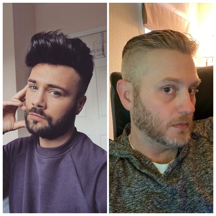 men's hair wig