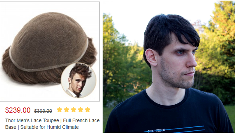 lace toupee