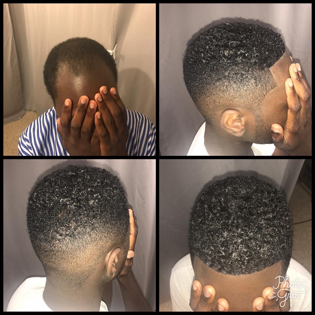 afro toupee
