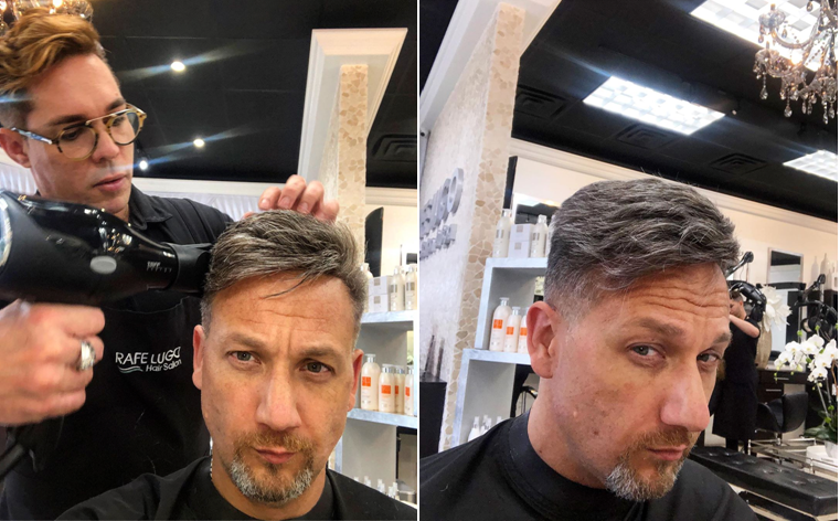 lavivid gray hair toupee
