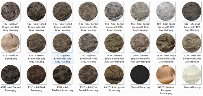 hair colors