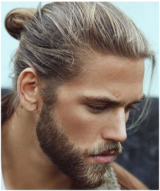 man bun