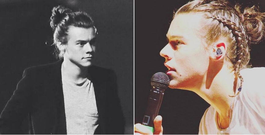 man bun
