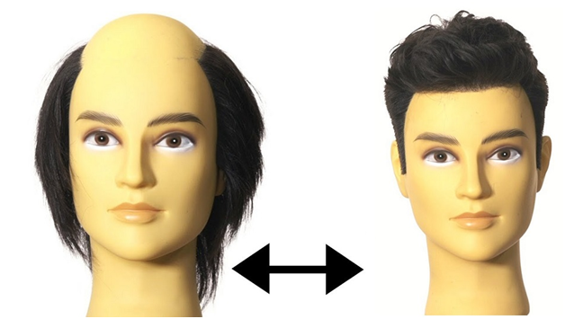 men's haircut