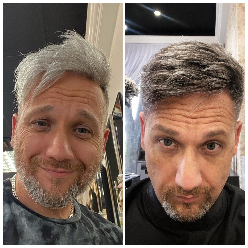 sliver toupee