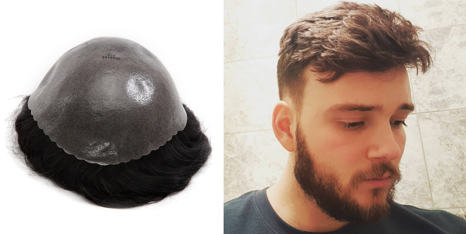 normal skin toupee