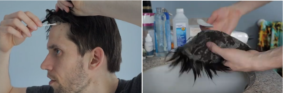 take off the toupee