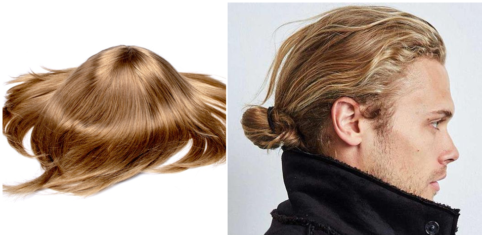 toupee for a bun