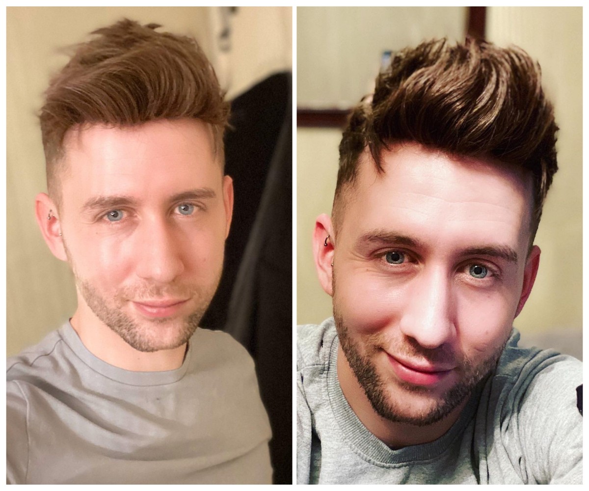 mens hair