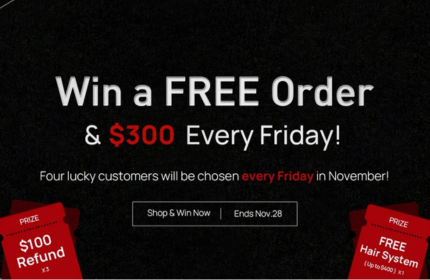 Lavivid Lucky Friday: Every Friday is a Chance to Win Hair Systems for Men