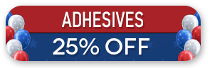Adhesives 25% OFF