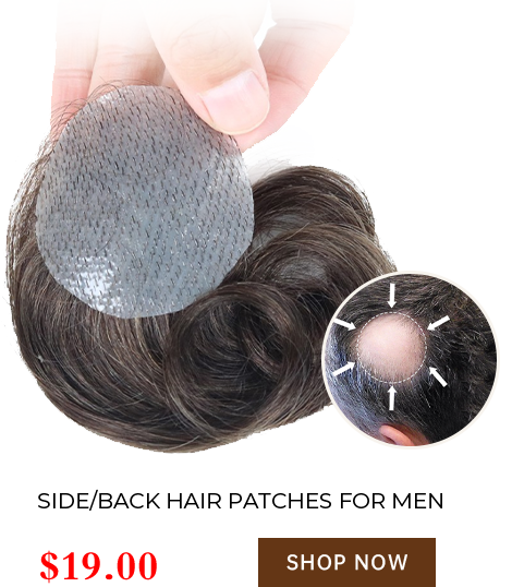 SIDE/BACK HAIR PATCHES FOR MEN